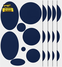 5 Sheets/40Pcs down Jacket Repair Patch, 8 Sizes Self Adhesive Nylon Repair Patc