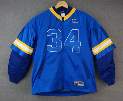 Nike x AMBUSH Football Jacket Deep Royal Blue And Gold  Unisex XS NWT