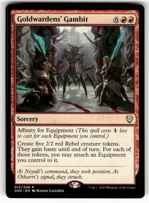 Goldwardens' Gambit 13 Commander: Phyrexia: All Will Be One MTG NM