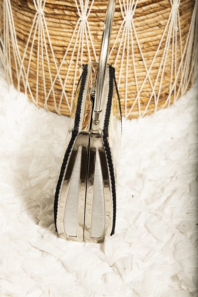 Art Bags Flower Print Victorian Vintage Style Shoulder Strap HandBag Purse - Image 4 of 4