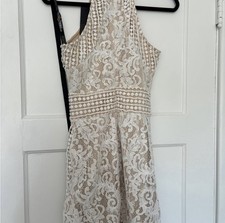 Pretty Little Things Women's Dress Lace Bodycon Mini Dress Size 8 NWT