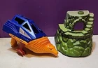 Vintage 1982 Masters Of The Universe He-Man Point Dread Talon Fighter Parts Lot