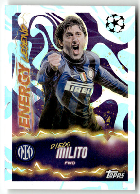 Topps Champions League Sticker 2025-26 No. 572 Diego Milito Energy Legend