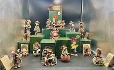 Boyds Bears And Friends Assorted Lot Of 15 Vintage 1993-2000 Figurines 5 each