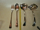4 Piece Silver Plated Serving Set Vintage — photo 8