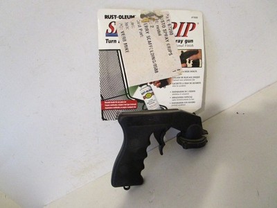 Rust-Oleum Spray Grip #7899 W/2-Finger Control Locking Collar Paint Crafts Black