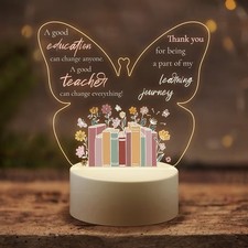 Teacher Gifts for Women, Night Light Gifts for Teachers, Thank You Teacher