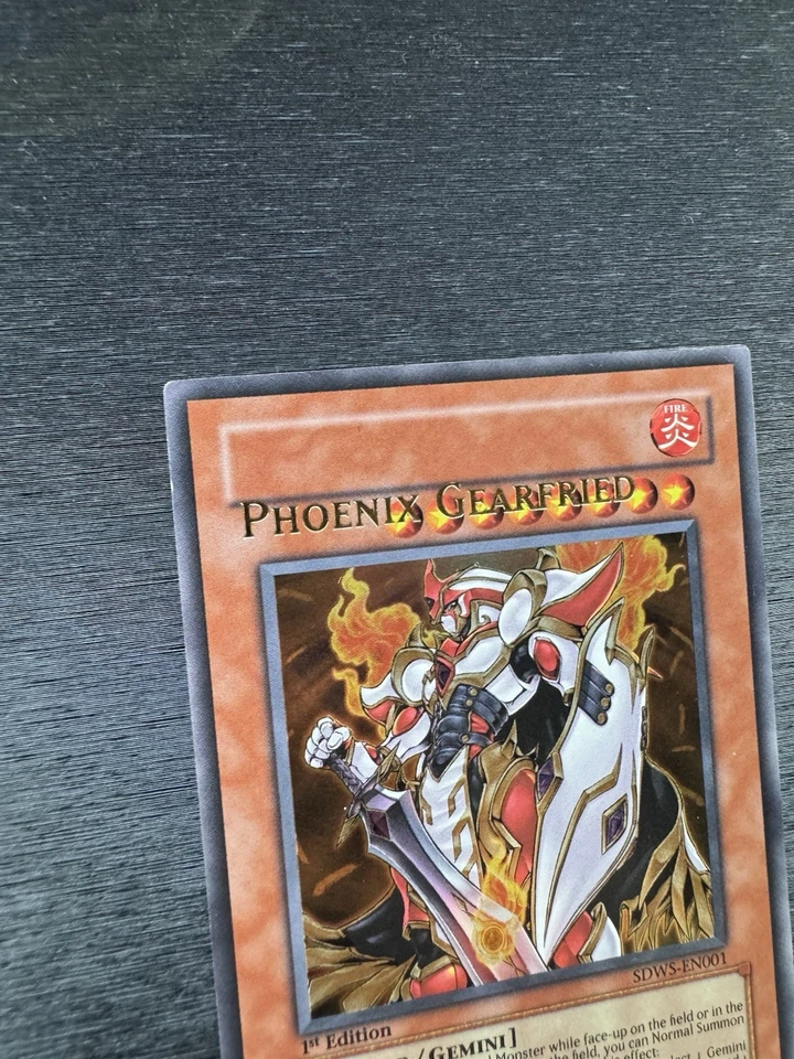 YuGiOh! Phoenix Gearfried SDWS - Error Misprint Name Shift Ultra Rare 1st Ed VLP - Image 4 of 4