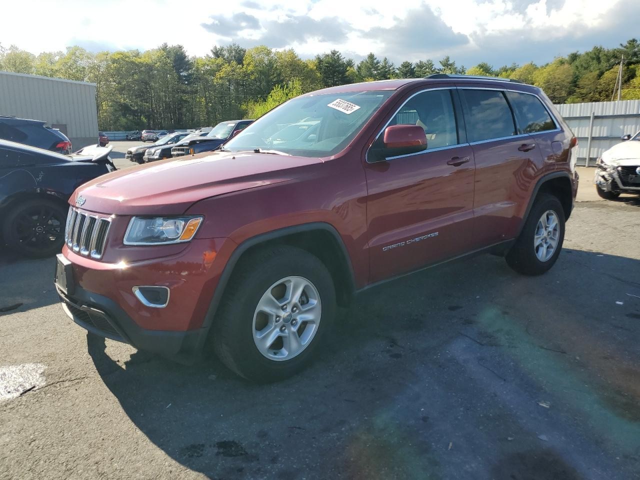 Used Deck Lid fits: 2014 Jeep Grand cherokee privacy tint glass w/rear view came
