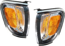 Silscvtt 1 Pair Front Turn Signal Lights Replacement for Toyota Tacoma 2001-2004