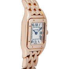 Cartier Panthere 4025 WSPN0006 18K Rose Gold White Dial Quartz Women's 23mm 4