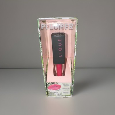 Lique Lip Care Plumper Lip Gloss - Pillow Talk - Shimmer Cosmetic High Shine NIB