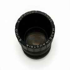 EUMIG 8mm / Super 8 Euprolux Movie Film Lens F1:1/25 Fixed Made In Austria 177