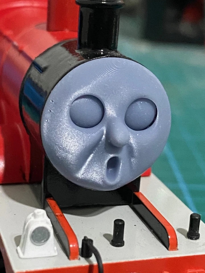 Custom HO/OO Bachmann James Magnetic Faces Set of 6 - Image 4 of 4
