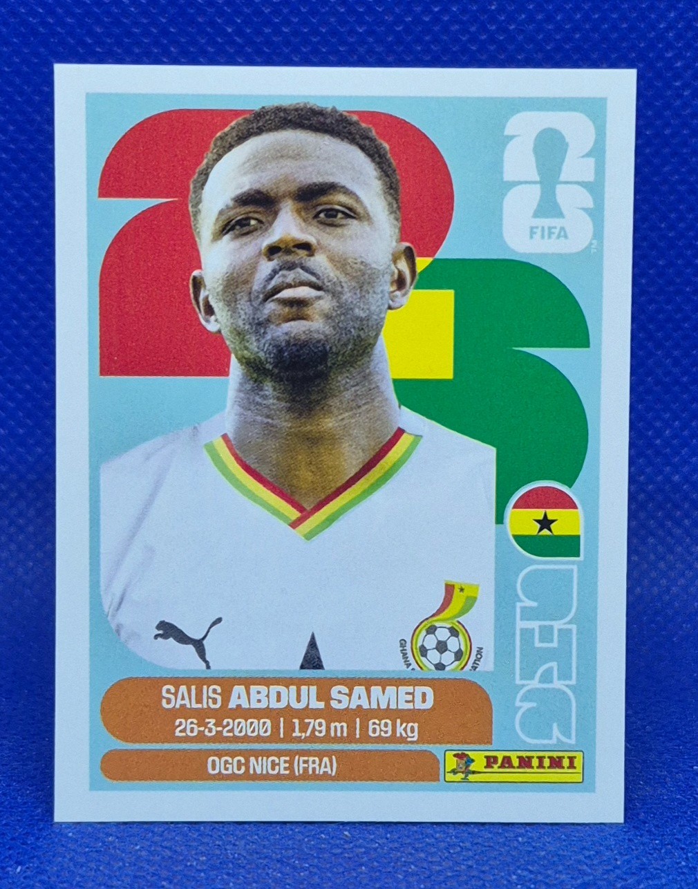2026 Panini FIFA World Cup Sticker Salis Abdul Samed #GHA 11 - Ghana