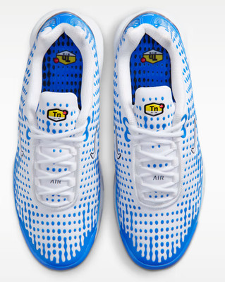Nike Air Max Plus VII Mens Shoes White Blue 3 TN 95 Tuned 90 NEW