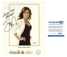 Sasha Alexander "Rizzoli & Isles" AUTOGRAPH Signed 'Maura Isles' 8x10 Photo ACOA