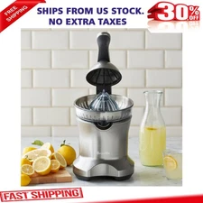 Breville Citrus Press Juicer, Silver, Removable, Easy Cleaning, Convinient, New