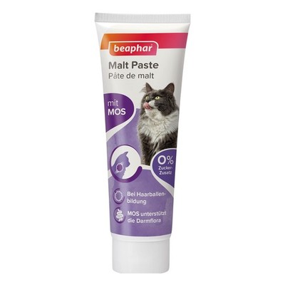 beaphar Malt Paste für Katzen 100g - Haarballenhilfe Verdauung Ergänzung