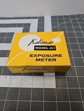 Kalimar Model A-1 Exposure Meter In Original Box, Carrying Case, Manual ZA99