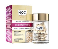 RoC Retinol Correxion Siero Viso Notte 30 Capsule Antirughe Retinolo Puro