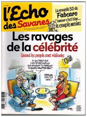 L'Echo Des Savanes 348 Glenat 2018 Vuillemin Fabcaro