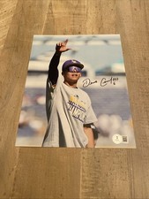 Derek Curiel Signed 8x10 LSU Baseball Championship Celebration Photo. Beckett!