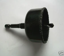 2" Remgrit Carbide Grit 1-pc Arbored Hole Saw