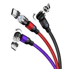 Three 3-in-1 Magnetic Charging Cords - FREE SHIPPING