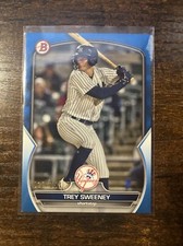 2023 Bowman Prospect Trey Sweeney Blue Border Paper Parallel 17/150 #BP-119