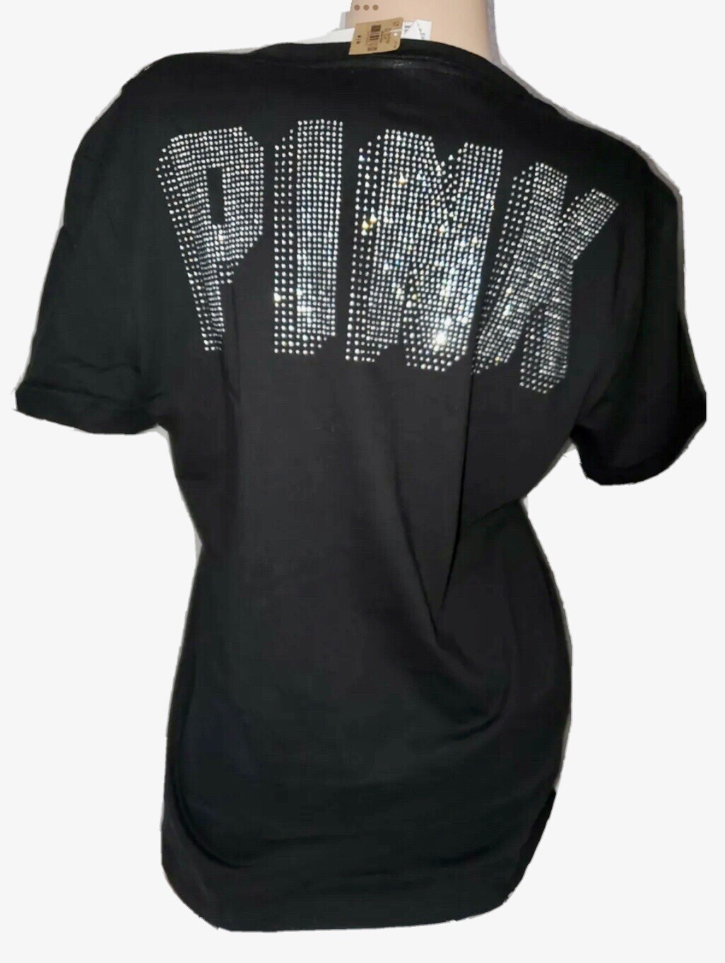 Tee-shirt Victoria’s Secret PINK BLING - Manches Longues, Taille Spéciale, Neuf Avec étiquettes