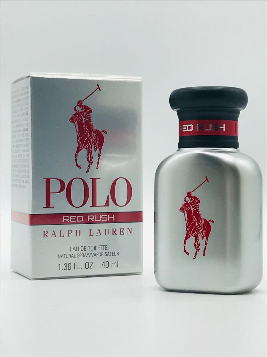 Ralph Lauren Polo Red Rush Man Cologne oz Spray New In Sealed