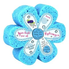 Soap Sponge Exfoliating Moisturising Body Buffer Flower Black Pepper Bergamot