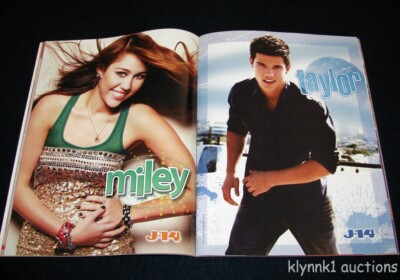 A magazine まとめ売り① J-14 Magazine April 2010 Justin Bieber Selena Miley Taylor