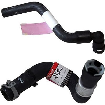 SET-MIKH114 Motorcraft Heater Hoses Set of 2 New for Ford Mustang 2001-2004 Pair