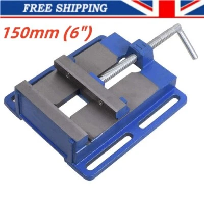 VICHIRSKIT Heavy Duty 6" 150mm Vice Vise Drill Press Machine Work Bench Pillar Clamp Jaw UK