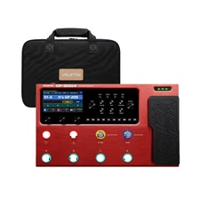 Valeton GP200R Multi Effects RED + Gig Bag Black Bundle