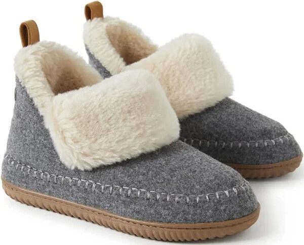 SAOLA Pantofole Alpine by Dearfoam Moritz stivale suola interna esterna donna taglia L 9 10