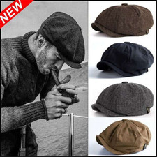 Schirmmützen Schiebermütze Herren Gatsby Mütze Kappe Peaky Blinders Flatcap Cap