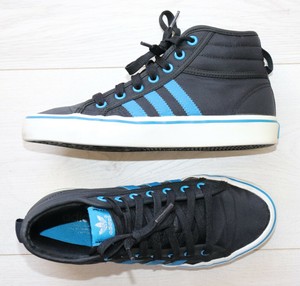 adidas black mid tops