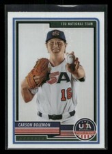 2023 Panini USA Baseball Stars & Stripes #22 Carson Bolemon