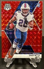 2020 Mosaic ZACK MOSS #/80 Red Prizm Choice Fusion SP RARE RC🔥Utah Bills Colts