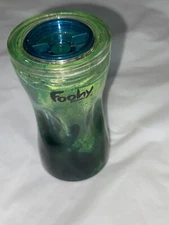 Rare Foohy Blue Green Yellow Lava Lamp Pencil Sharpener￼ Vintage
