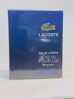 Eau de Lacoste Pour Homme L.12.12. Magnetic by Lacoste 3.3 oz EDT Spray for Men