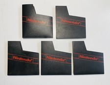 5 NES Nintendo Logo Dust Covers Protective Cases Sleeves for Original Games
