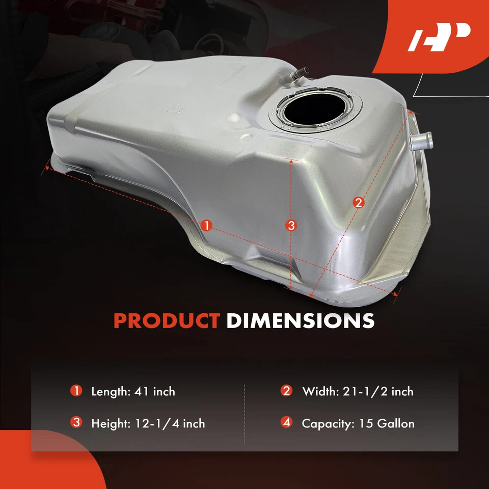 15 Gallons Fuel Tank for Ford Escape 2005-2007 Mercury Mariner 2006 2007 L4 2.3L - Image 4 of 4