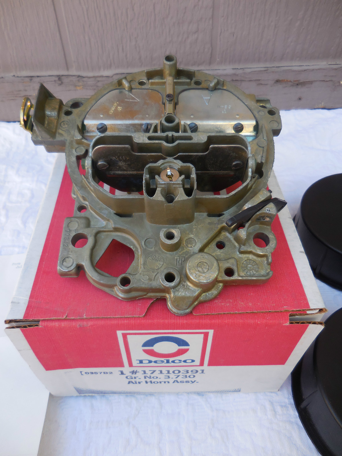 NOS 8188 Rochester Quadrajet carburetor AIR HORN Camaro Trans am Z28