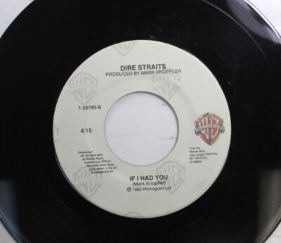Rock 45 Dire Straits - If I Had You / So Far Away On Warner Bros.