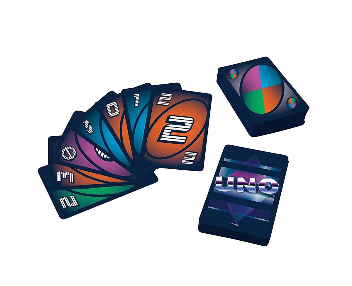 Mattel Games UNO Iconic 1980s Card Game GXV45 #2 Of 5 In Series