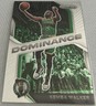 2020-21 Panini Prizm Basketball Kemba Walker Boston Celtics Dominance insert #13